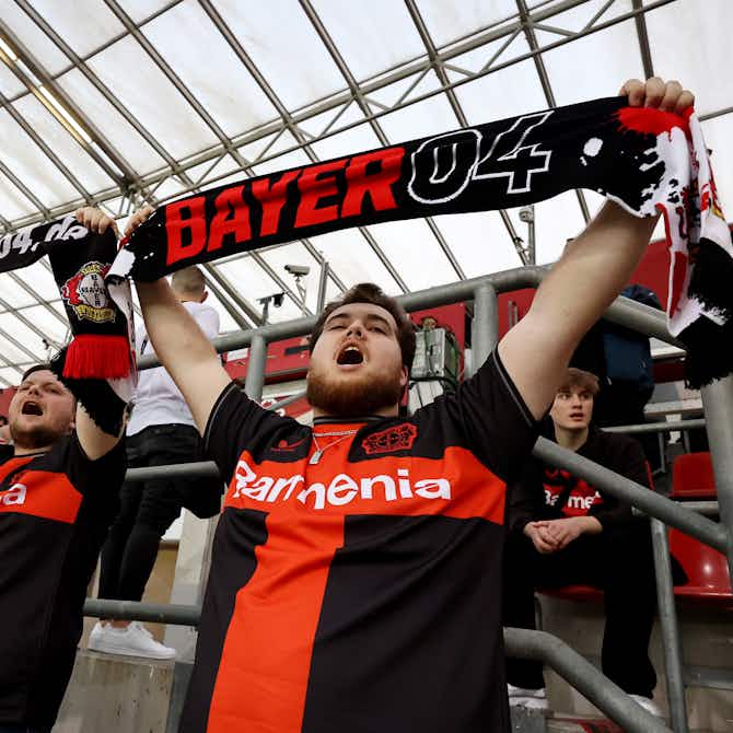 Imagen de vista previa para 🫶 ¡Bayer Leverkusen ofrece tatuajes gratis a sus hinchas!