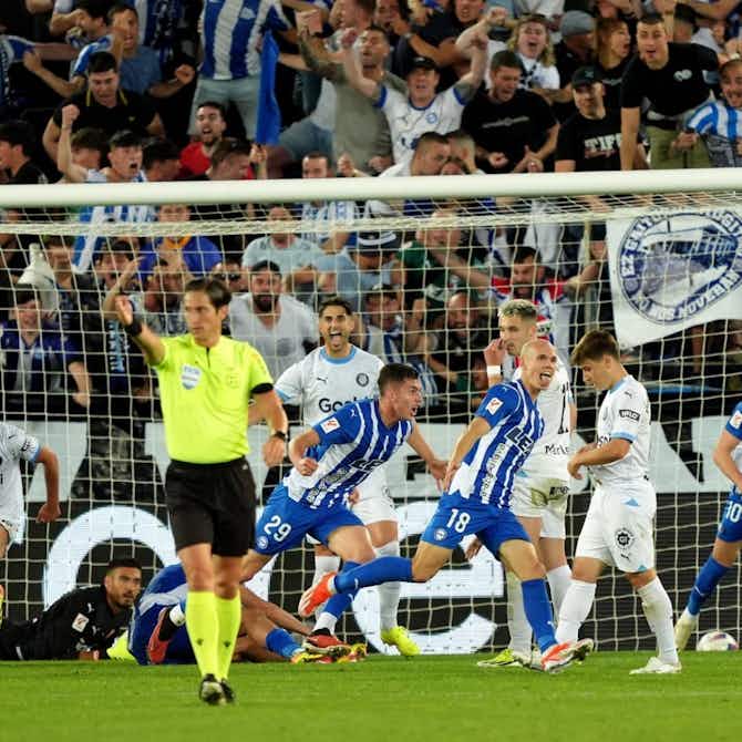 Preview image for Girona drop points in the 99th minute as Alaves spark ecstasy in Mendizorroza and relief in Barcelona