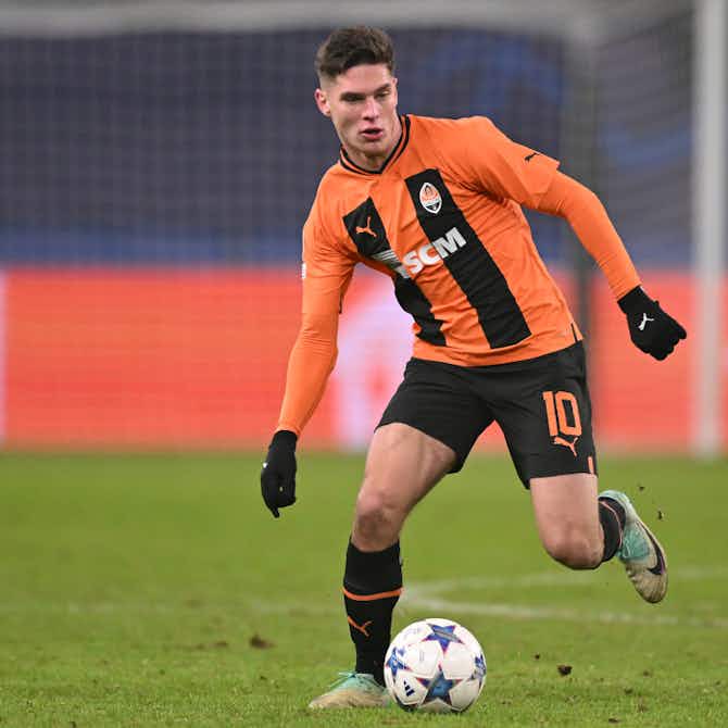 Preview image for Arsenal challenge Napoli for Sudakov as Shakhtar look to Mudryk transfer fee