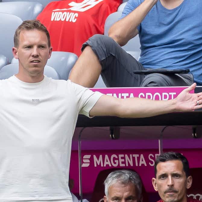 Preview image for Nagelsmann shrugs off Bayern fan taunts