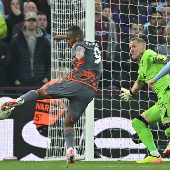 Imagem de visualização para Em jogo de seis gols, Olympiacos bate o Aston Villa pela semifinal da Liga Conferência