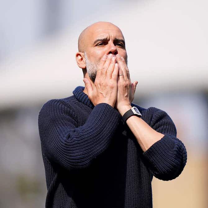 Preview image for Pep Guardiola happy for City to keep title destiny in their own hands