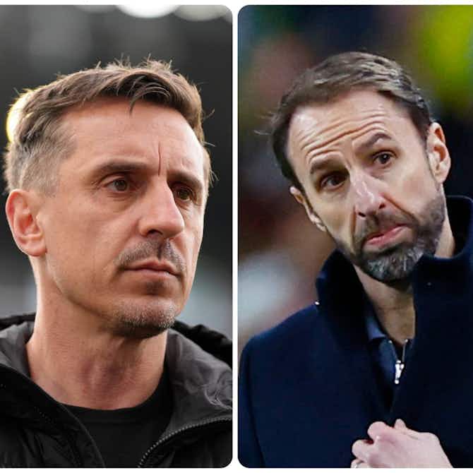 Preview image for Gary Neville reveals why Gareth Southgate simply cannot be Manchester United's next manager