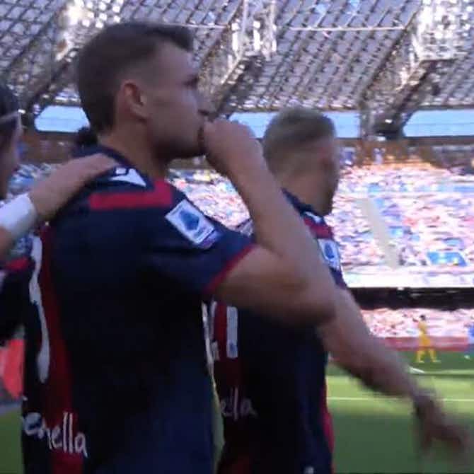 Anteprima immagine per 🔴 Napoli-Bologna 0-2: Ndoye-Posch primi gol e fischi 😱 Politano rigore ❌