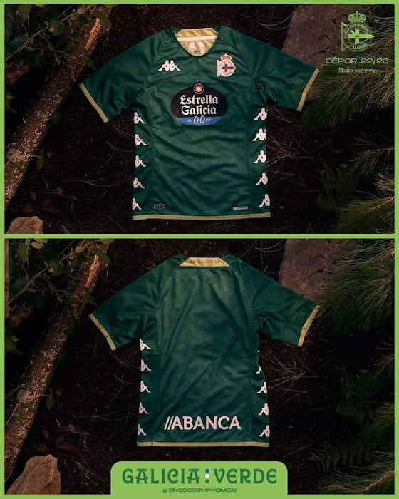 Imagem do artigo:Camisas do Deportivo La Coruña 2022-2023 são lançadas pela Kappa