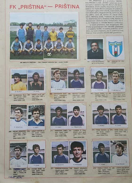 Imagem do artigo:A história do Prishtina, o representante do orgulho kosovar no antigo Campeonato Iugoslavo