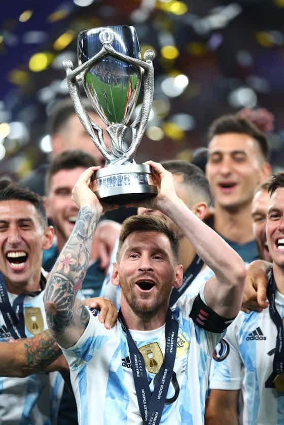 Article image:Lionel Messi: Peter Drury's epic commentary about Argentina star after Finalissima win v Italy