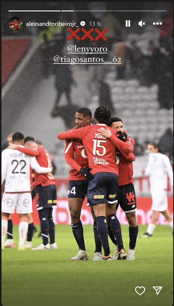 Image de l'article :LOSC – FC Lorient : Les réactions des Dogues sur les réseaux sociaux