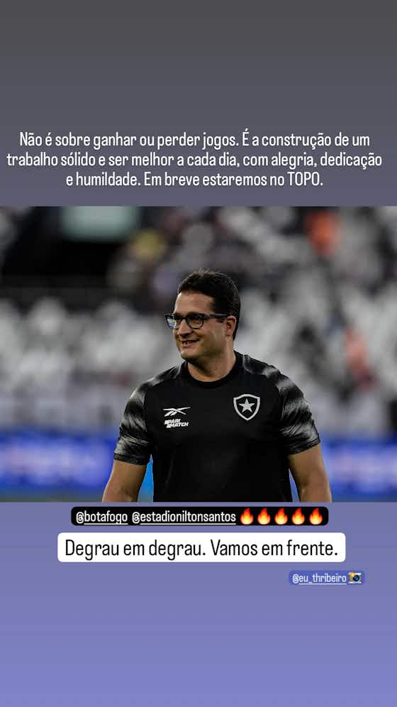 Imagem do artigo:Médico do Botafogo faz reflexão após título da Taça Rio sobre Boavista: ‘Não é sobre ganhar ou perder jogos’