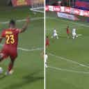 Preview image for Video: Chelsea loanee Michy Batshuayi fires Belgium ahead vs Belarus with thunderous finish