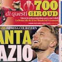 Preview image for Today’s Papers – Fantasy Lazio beat Bayern, Bologna fourth, Giroud 700
