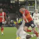 Preview image for (Video) Kobbie Mainoo booked despite perfect tackle on Luton Town’s Jordan Clark