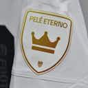 Imagen de vista previa para (FOTOS) La camiseta del Santos en homenaje a Pelé
