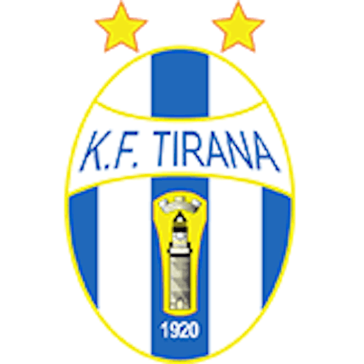 HT' KF TIRANA 2-0 FK KUKËSI #forcatirona⚪️🔵