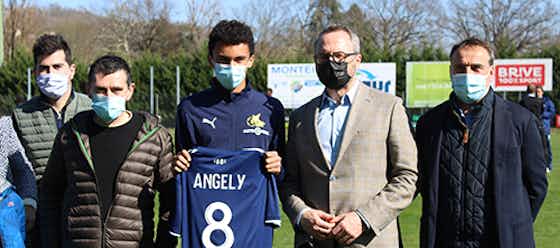 Image de l'article :Mathys Angely, arrivé aux Girondins cette saison, déjà appelé en Equipe de France U16