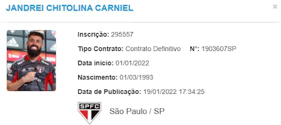 Imagem do artigo:Rafinha e Jandrei são regularizados no BID e já podem estrear pelo São Paulo
