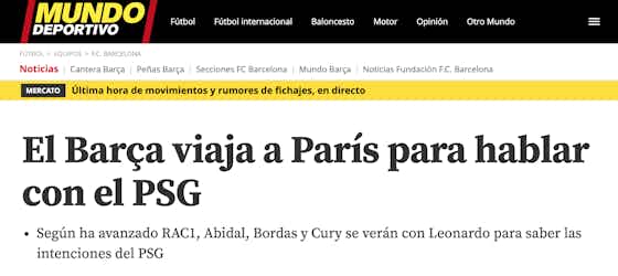 Imagem do artigo:Barcelona viaja a Paris para negociar Neymar