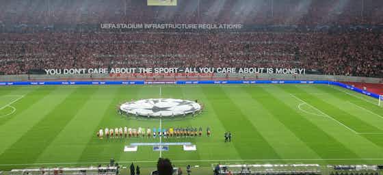 Immagine dell'articolo:📸 Union all'Olympiastadion, tifosi contro la UEFA: "Interessati solo ai soldi"