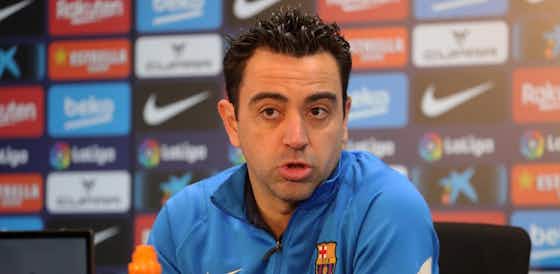 Article image:Xavi issues Barcelona rallying call ahead of Inter Milan test