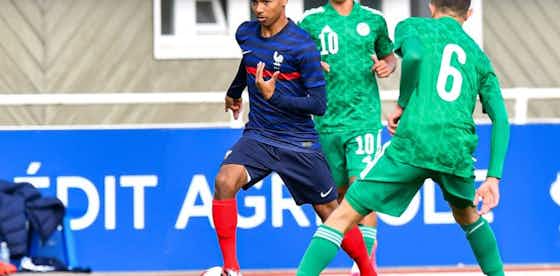Image de l'article :L’équipe de France U18 débute par une victoire 1-0 face au Maroc, Lenny Pirringuel et Johaneko Louis-Jean titulaires