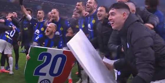 Immagine dell'articolo:🇮🇹 Inter, la storia è scritta: Campione d'Italia e ⭐⭐ nel derby!