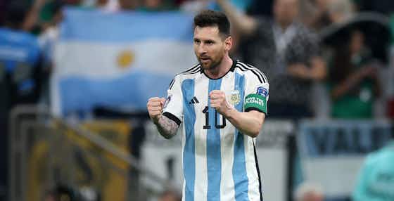 Article image:Lionel Messi issues World Cup rallying call to Argentina after Mexico win