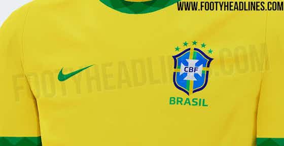 Image de l'article :📸Le maillot du Brésil pour la Copa América 2020 a fuité