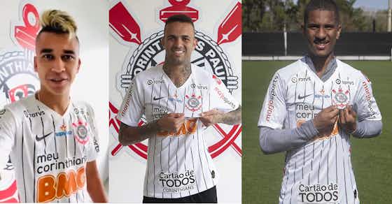 Imagem do artigo:Há um ano, Luan, Cantillo e Davó estreavam pelo Corinthians