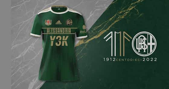 Imagem do artigo:Camisa de 110 anos da US Alessandria é revelada pela Adidas