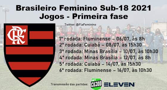 Imagem do artigo:Contratações e Brasileirão: novidades no futebol feminino de base do Flamengo