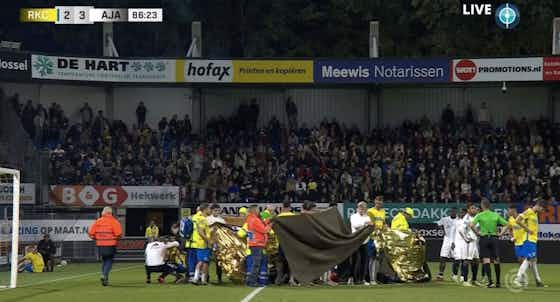 Immagine dell'articolo:Vaessen perde i sensi dopo uno scontro: Waalwijk-Ajax sospesa