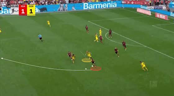 Article image:Bundesliga 2021/22: Dortmund edge Leverkusen in seven goal thriller – tactical analysis