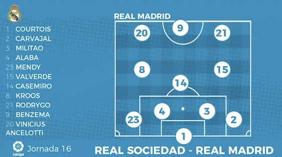 Image de l'article :Sociedad vs Real Madrid : les compositions probables