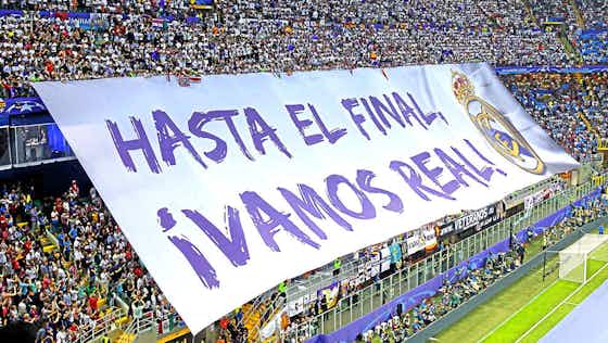 Imagen del artículo:El Madrid va a usar la pancarta de la suerte en París: los jugadores también la han pedido
