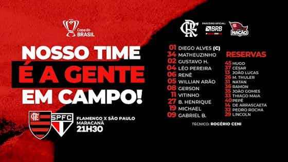 Imagen del artículo:¿Dónde VER EN VIVO – Flamengo vs Sao Paulo por la Copa de Brasil?