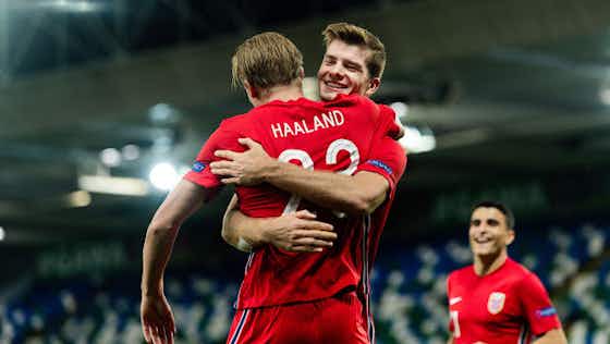 Imagem do artigo:Também goleador! RB Leipzig contrata companheiro de ataque de Haaland na seleção norueguesa