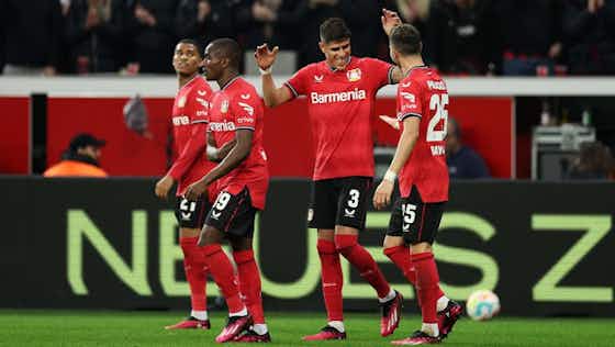 Imagem do artigo:Bayer Leverkusen chega a marca de sete jogos sem perder na temporada