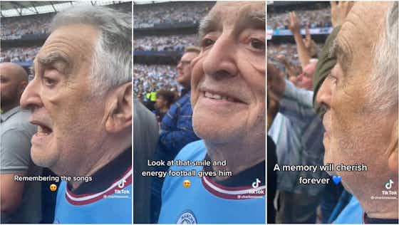 Article image:Man City fan took 84-year-old grandfather with dementia to Aston Villa game and it’s beautiful
