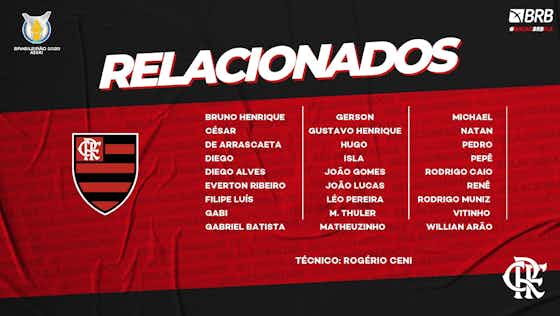 Imagem do artigo:Com Gerson e Diego Alves, Flamengo divulga lista de relacionados para semana fora do Rio; veja a programação