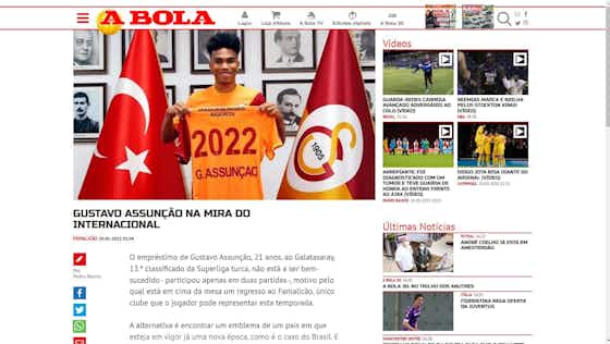 Imagem do artigo:Informações do Gustavo Assunção, que voltou a ser falado no Inter