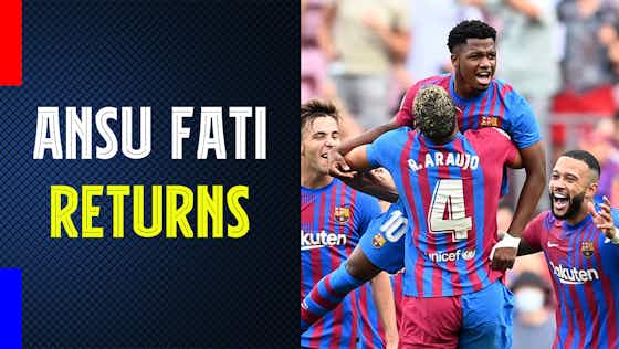 Article image:Ansu Fati Returns! Reaction to Ansu’s goal, Gavi and Nico shine, and Midfield Questions