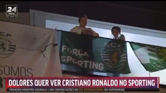 Imagen del artículo:Dolores Aveiro, madre de Cristiano Ronaldo: ”Cristiano jugará en el Sporting de Lisboa, le voy a convencer”