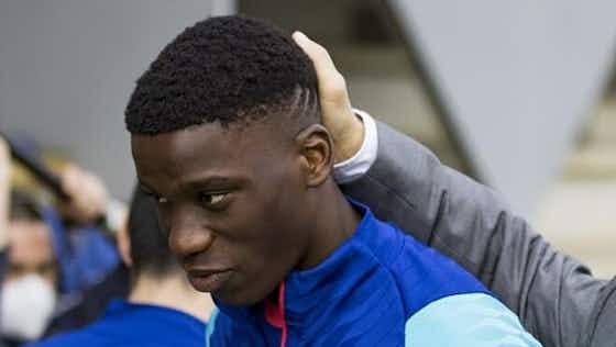 Article image:Ilaix Moriba selected for pre-season with Barcelona B as contract standoff continues