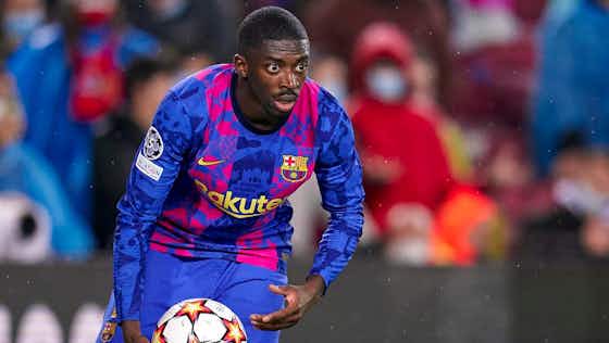 Article image:Barcelona sporting director Mateu Alemany meets with Ousmane Dembele’s agent for three hours