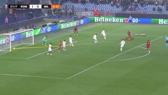 Article image:Roma’s dismarking finds new defensive weaknesses: Tactical analysis of Roma 2-1 AC Milan