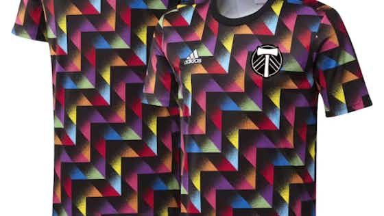 Imagem do artigo:Adidas lança camisa pré-jogo “Pride” para times da MLS