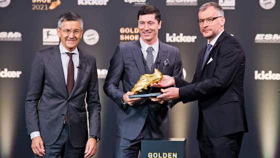 Artikelbild:Lewandowski erhält Goldenen Schuh