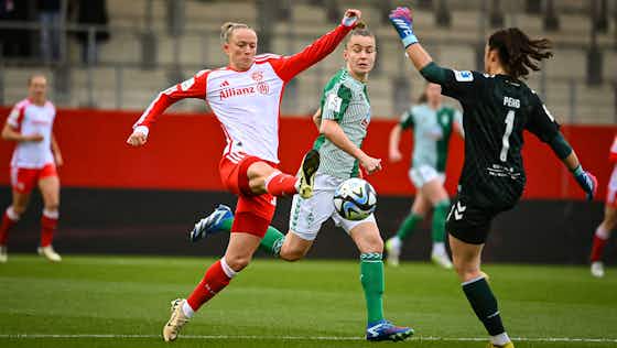 Artikelbild:FCB-Frauen bejubeln souveränen Heimsieg gegen Bremen