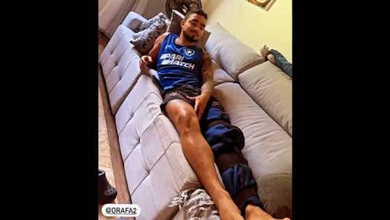 Imagem do artigo:Rafael sofre nova lesão no joelho esquerdo e volta a ser desfalque do Botafogo