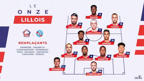Image de l'article :Ligue 1 – J30 : Les compositions officielles de LOSC – RC Strasbourg